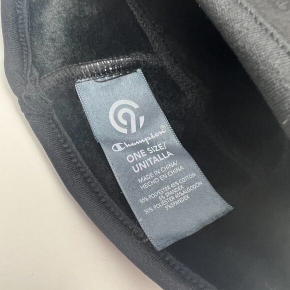 C9 Champion Women's Jersey Beanie With Velour Interior - Black - NWT - Picture 2 of 8